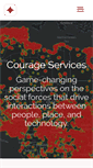 Mobile Screenshot of courageservices.com